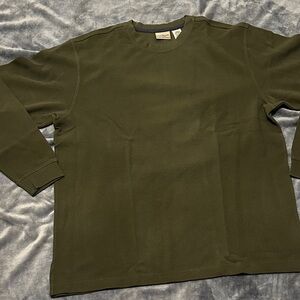 L.L. Bean Olive Green Men's Sweatshirt